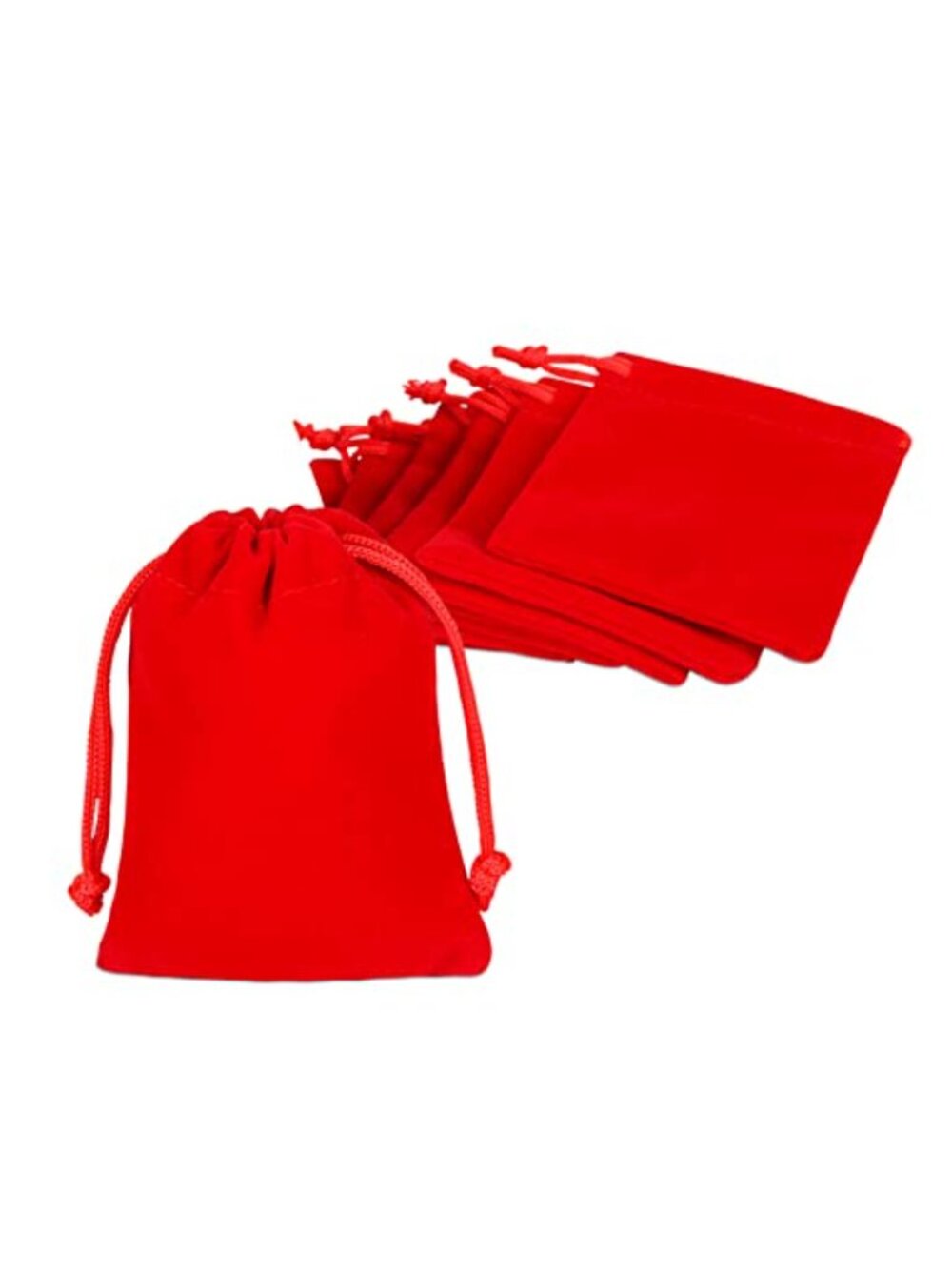 10 Velvet Drawstring Bags Jewelry Pouches Gift Bags